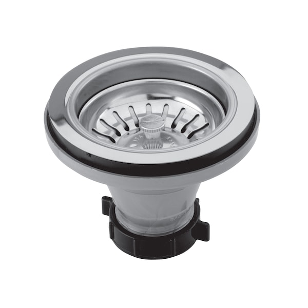 Newport Brass Large Basket Strainer Set in Flat Black 122LS-56 - main